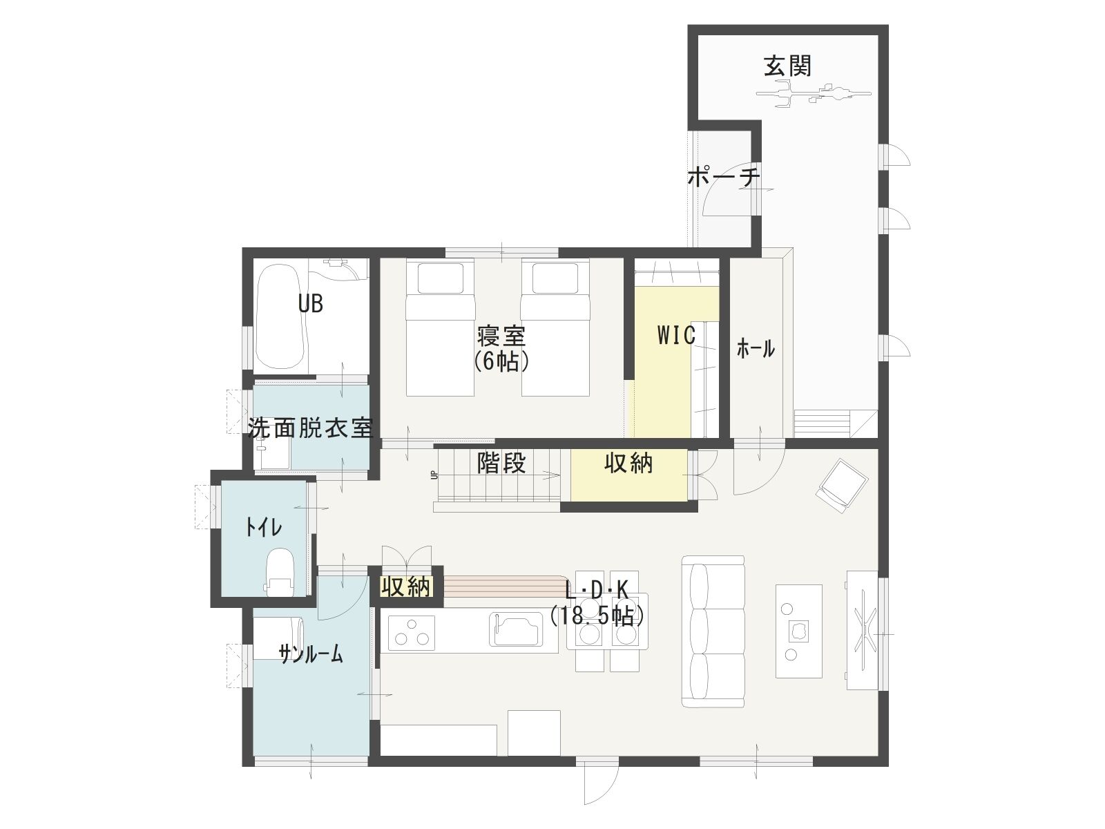 ﾌﾟﾗﾝ１階a