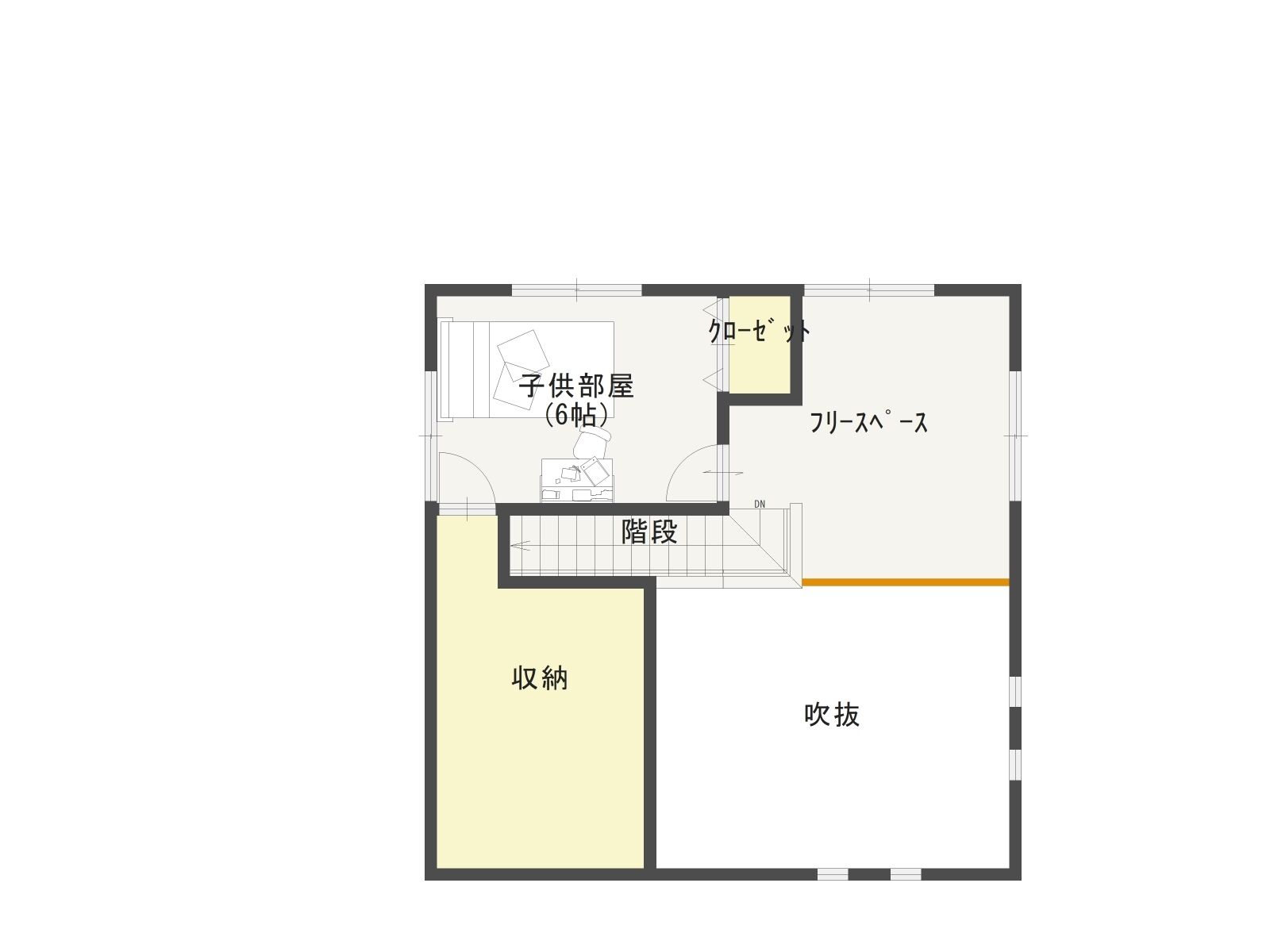 ﾌﾟﾗﾝ２階a