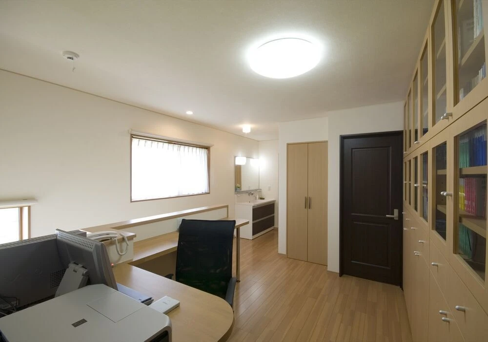 心休まるリビングの家