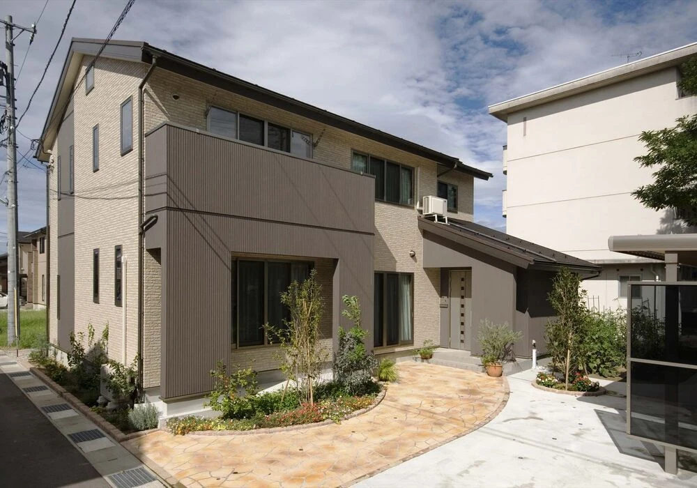 心休まるリビングの家